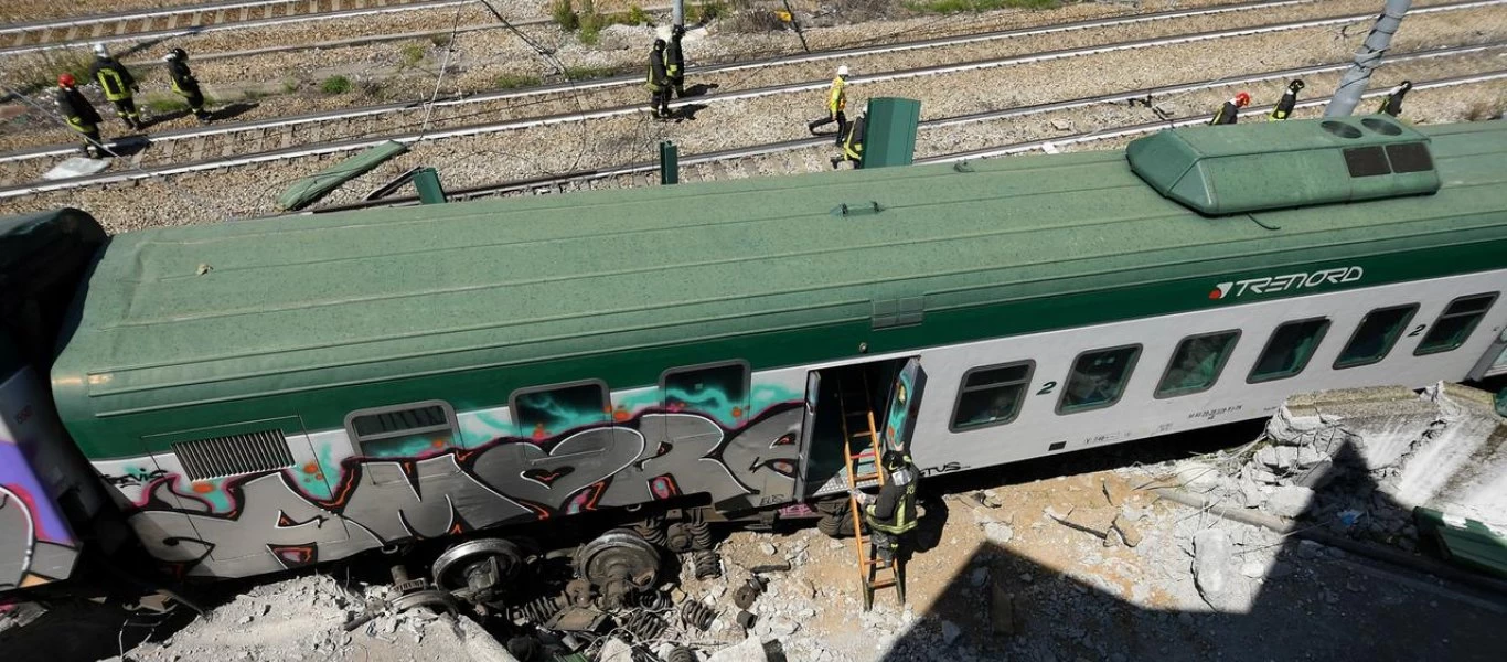 Τρένο στην Ιταλία έφυγε χωρίς οδηγό - Τραυματίστηκαν τρία άτομα